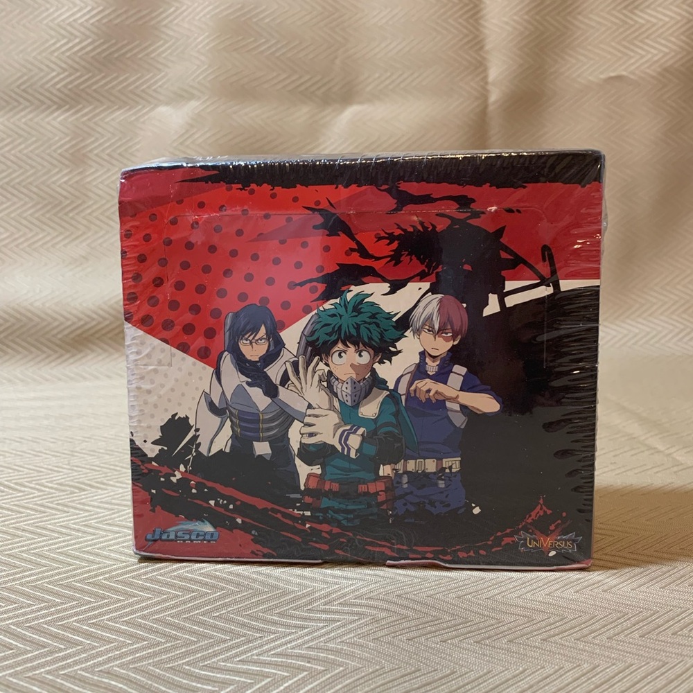 Sealed-My Hero Academia Booster Box- Crimson Rampage